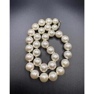 925 Lucas Lameth Heavy Glass Bead Necklace